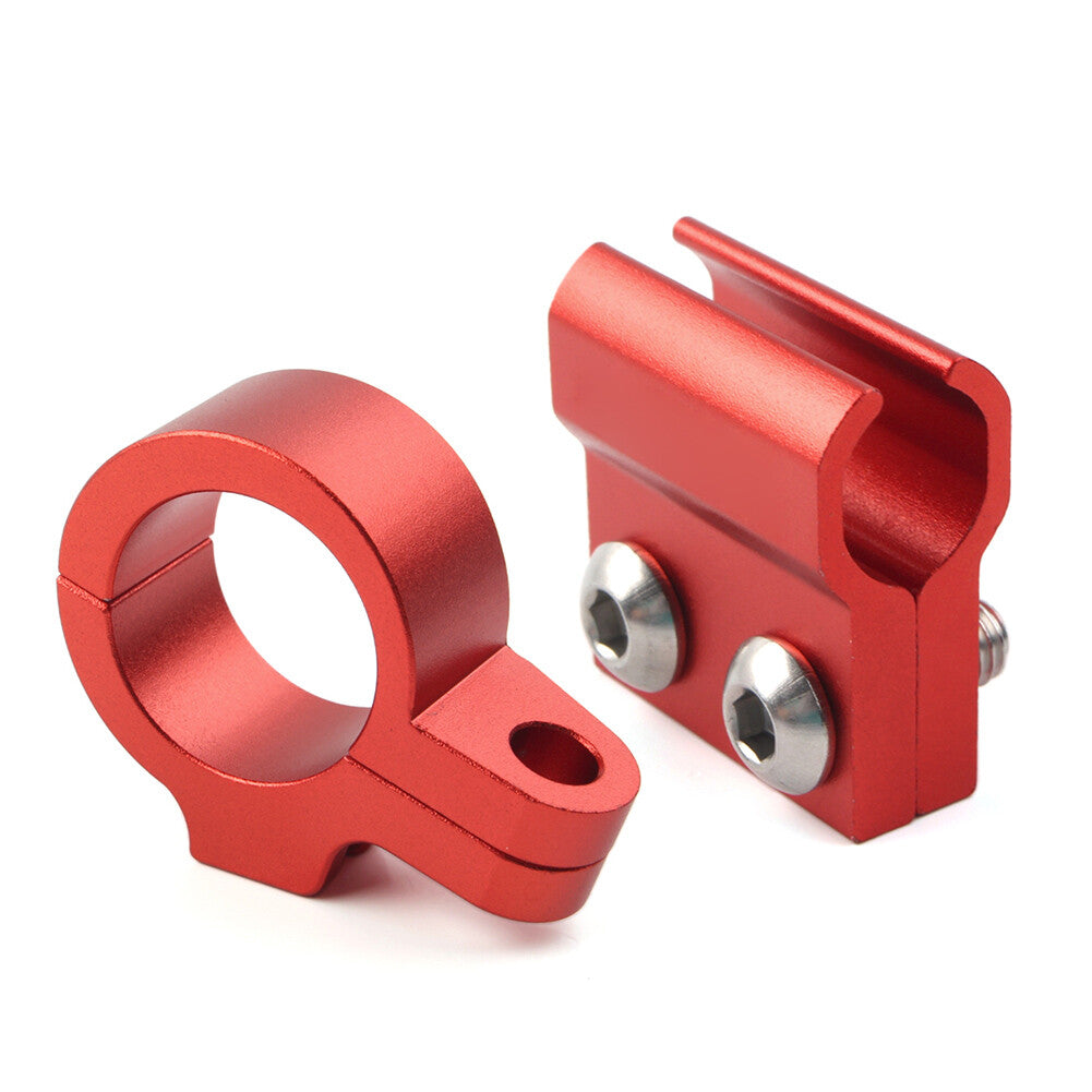 Red CNC Front Brake Line Hose Clamp Guide for Honda CR80R CR85R CR125R CR250R Q