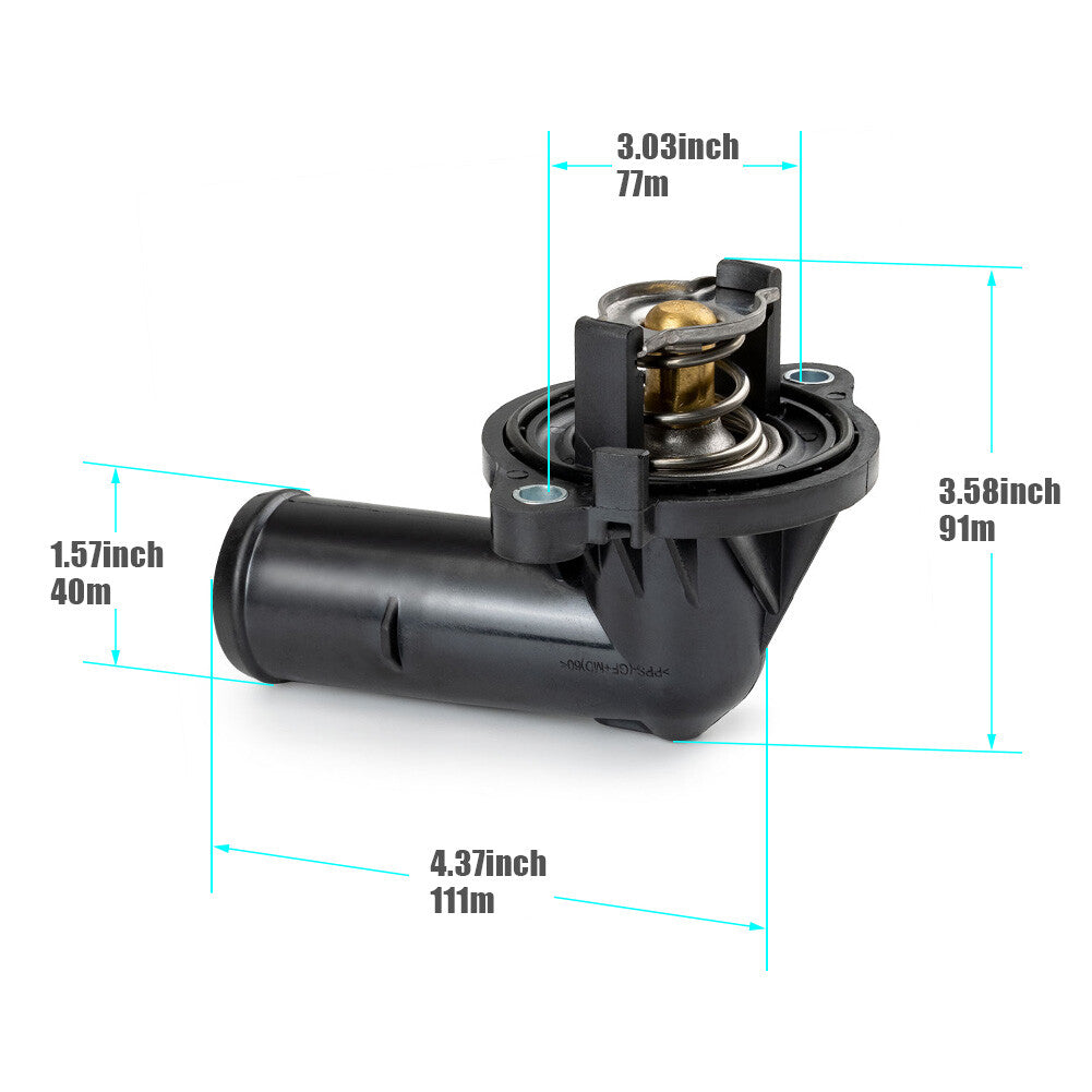 Thermostat housing 2011-2017 for Jeep Grand Cherokee, for Wrangler , for Dodge Durango 3.6L Q