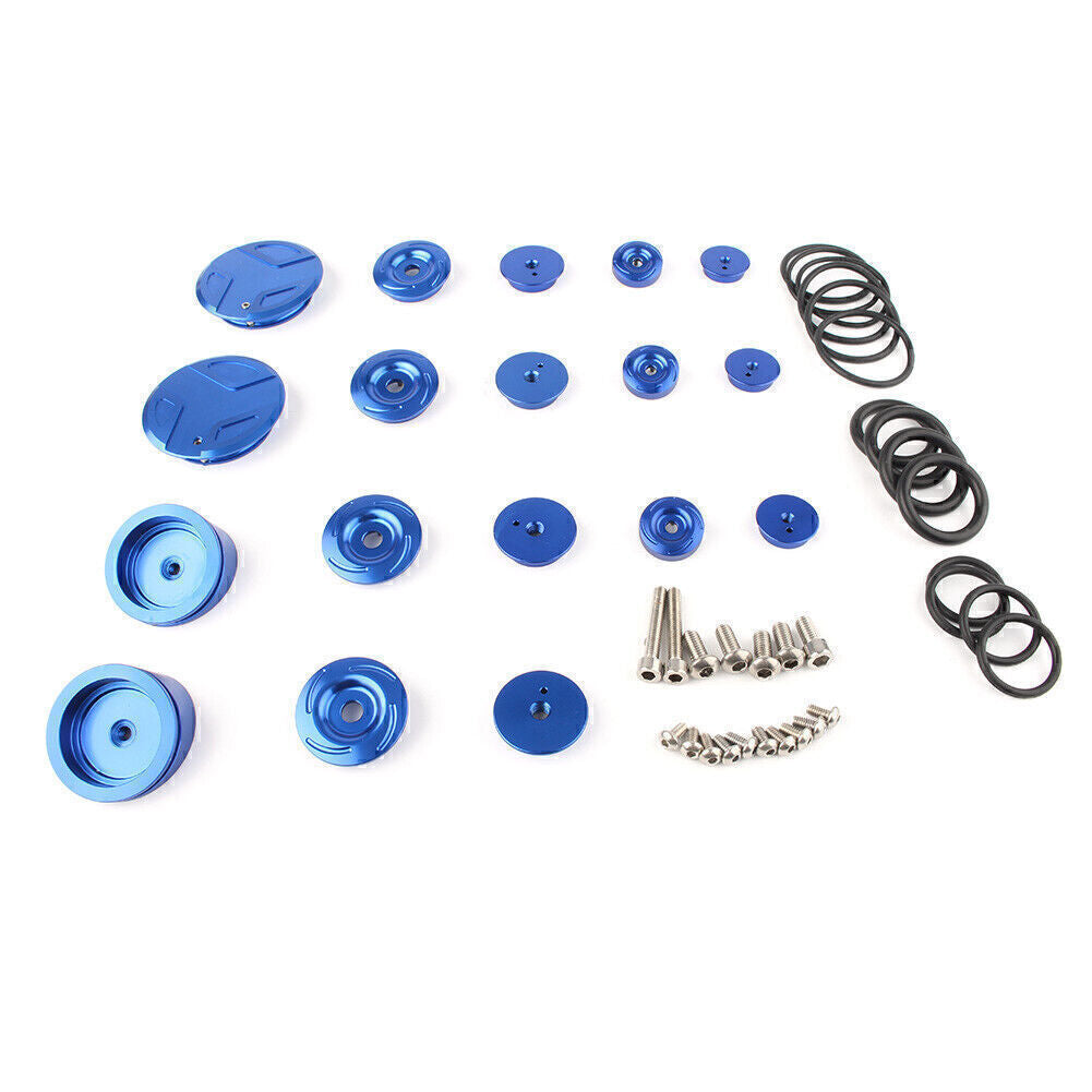 18pcs Frame End Cap Hole Plug Decor Cover Kit Fit for BMW R 1200 GS ADV 2013-2019 Q