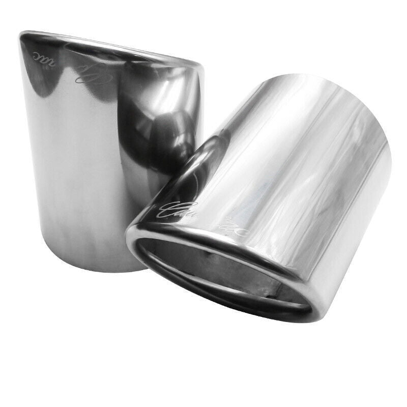 for Cadillac CT6 2016-2021 Chrome Exhaust Muffler Tail Pipe Tip Tailpipe Cover2