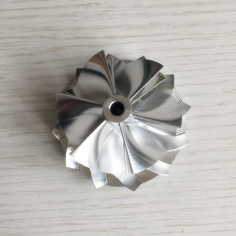 K16 5324-123-2206 49.62/61.98mm 6+6 blade performance billet compressor wheel