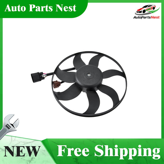 Left Side Main Cooling Fan Assembly 1TD959455 for Audi A3 for VW for Golf 1.4 1.6 2.0T Q
