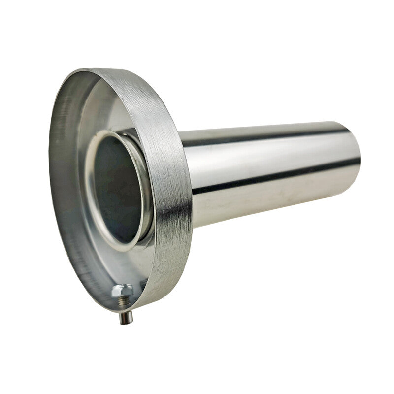 4.5-inch universal stainless steel exhaust muffler, muffler insert round head