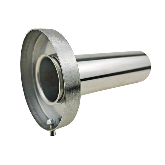 4.5-inch universal stainless steel exhaust muffler, muffler insert round head