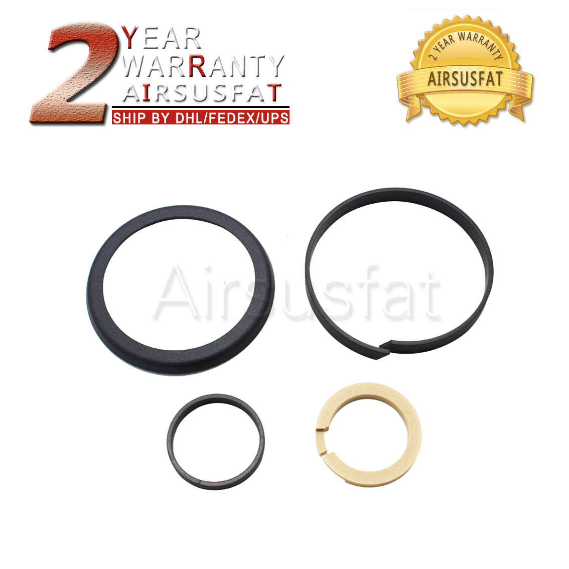 4 Pcs Air Suspension Compressor Piston Rings for Mercedes ML W164 GL X164 W221