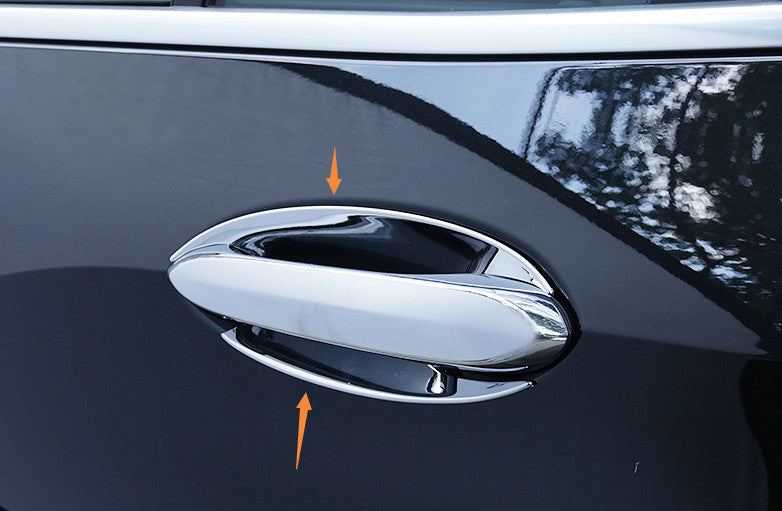 for BMW X5 G05 2019-2023 ABS Chrome Outside Door Bowl Cup Molding Cover Trim 4P