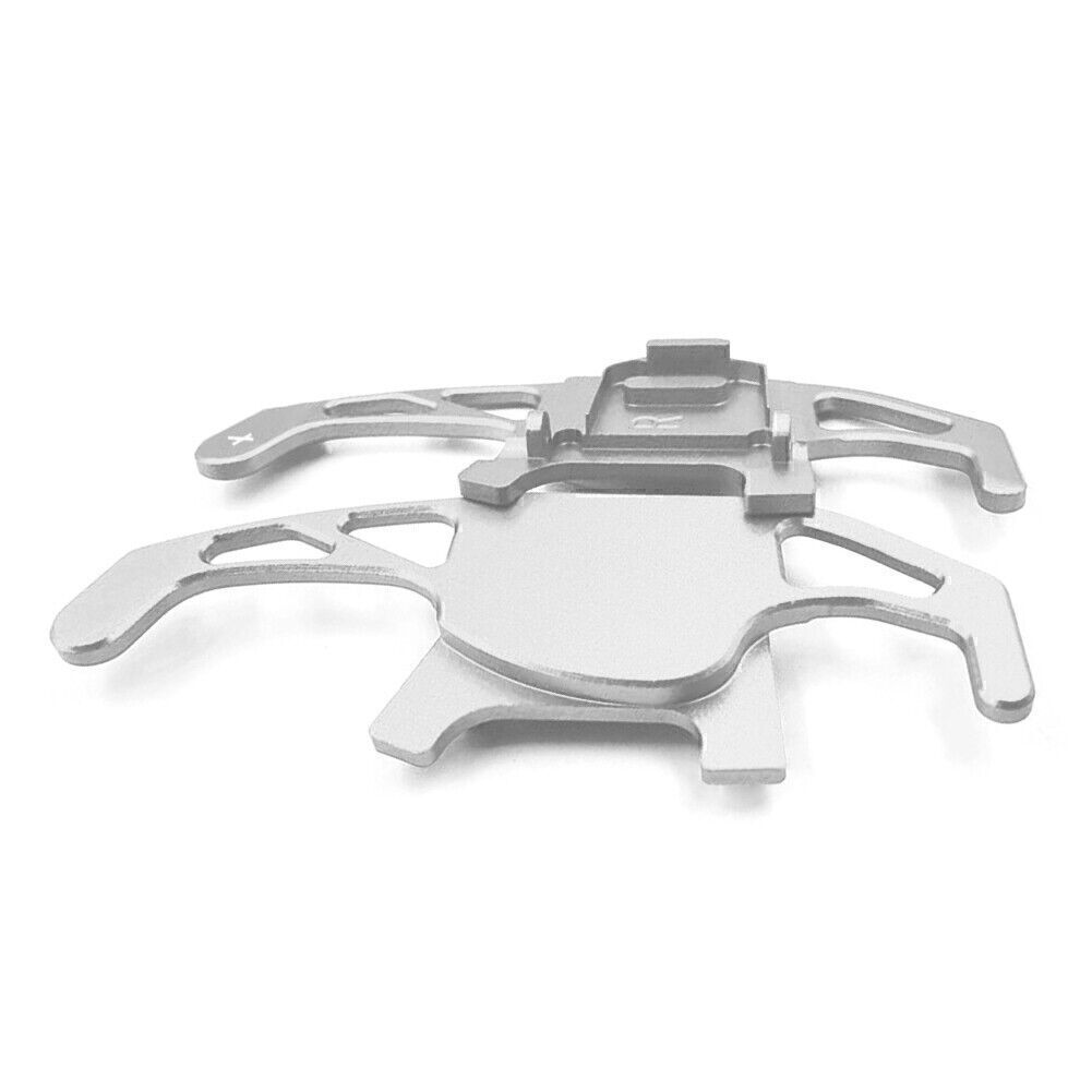 Steering Wheel Paddle Shifter Extension for VW for GOLF R GTD GTE 2013-18 Silver