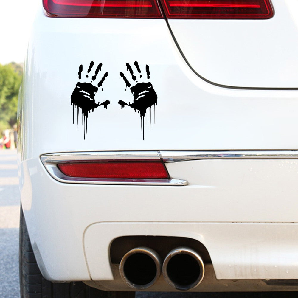 Car Stickers Body Door Hood Decoration Vinyl Decals Accessories Water-proof 2Pcs