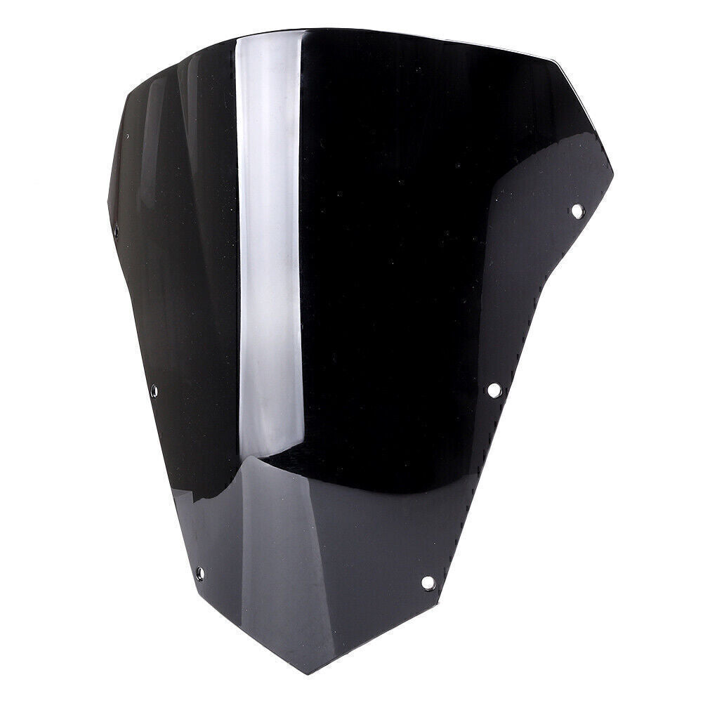 Frontscheibe Windschilder Windschutz f¨¹r for Yamaha FZ6R 2003 - 2008 Black Motorrad