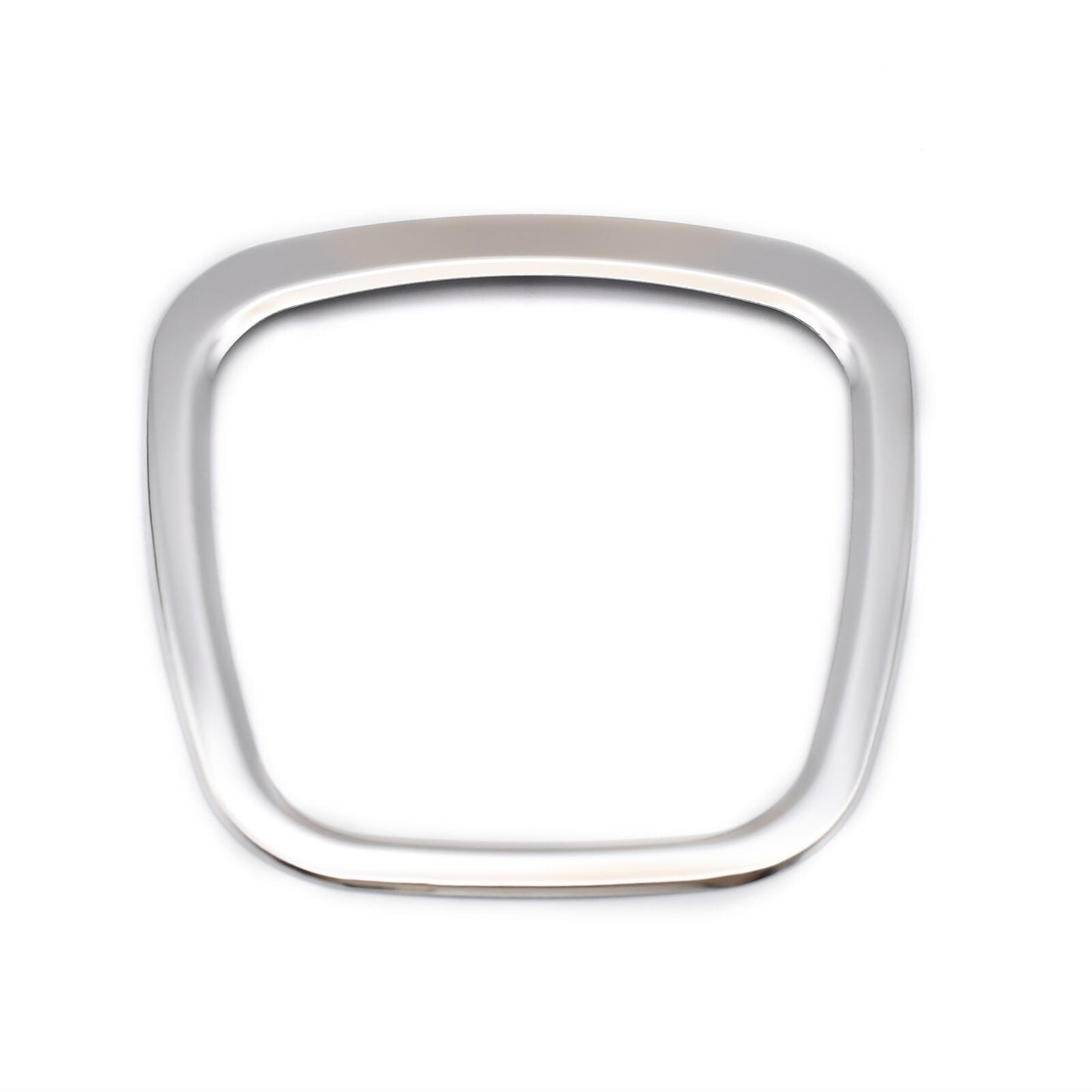 Car steering wheel frame decorative protective cover sticker for Audi A3 A4 A6 for A8 Q5 MATTE Silver - n