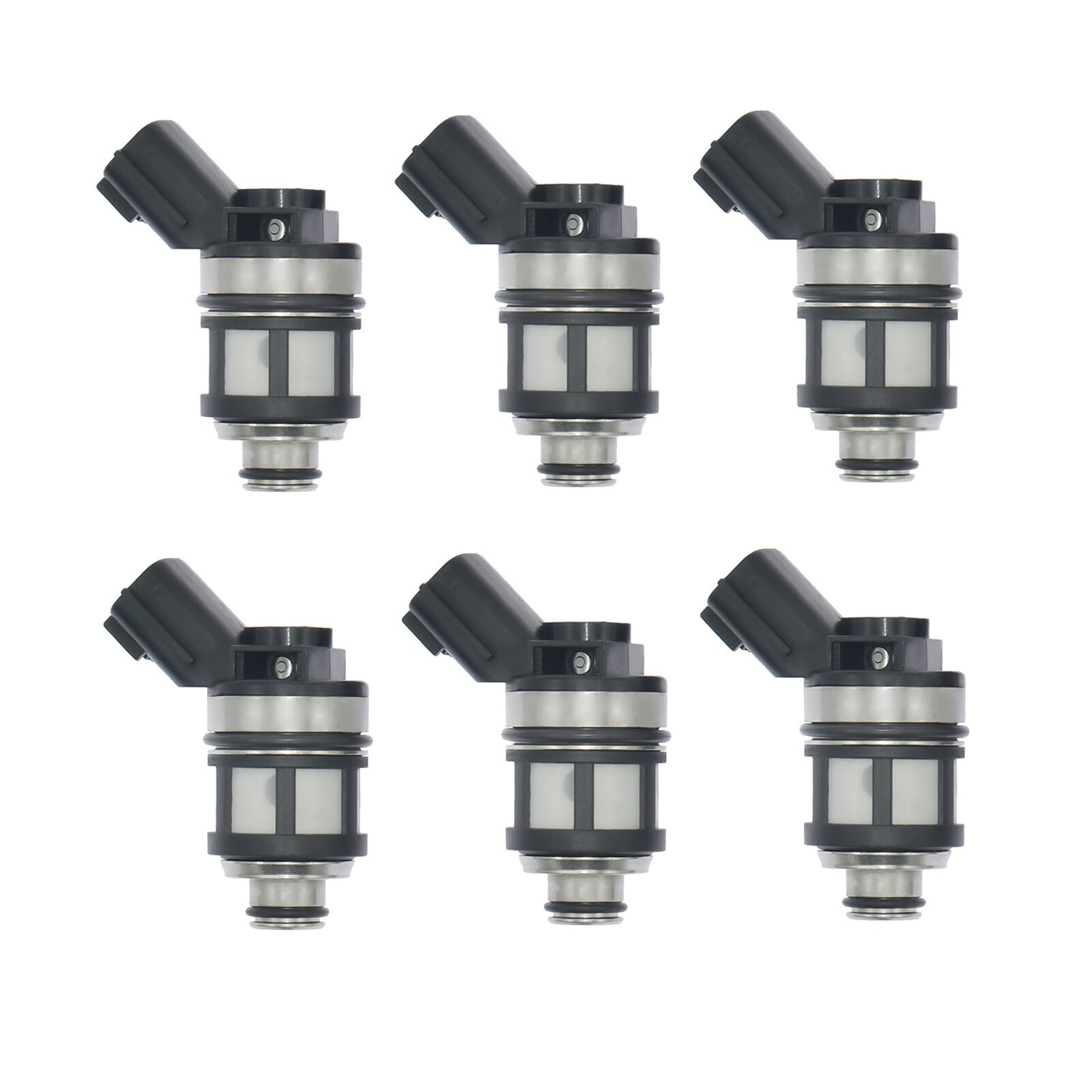 6pcs Fuel Injectors for Nissan Xterra QUEST for INFINITI QX4 3.3L V6 JS23-1