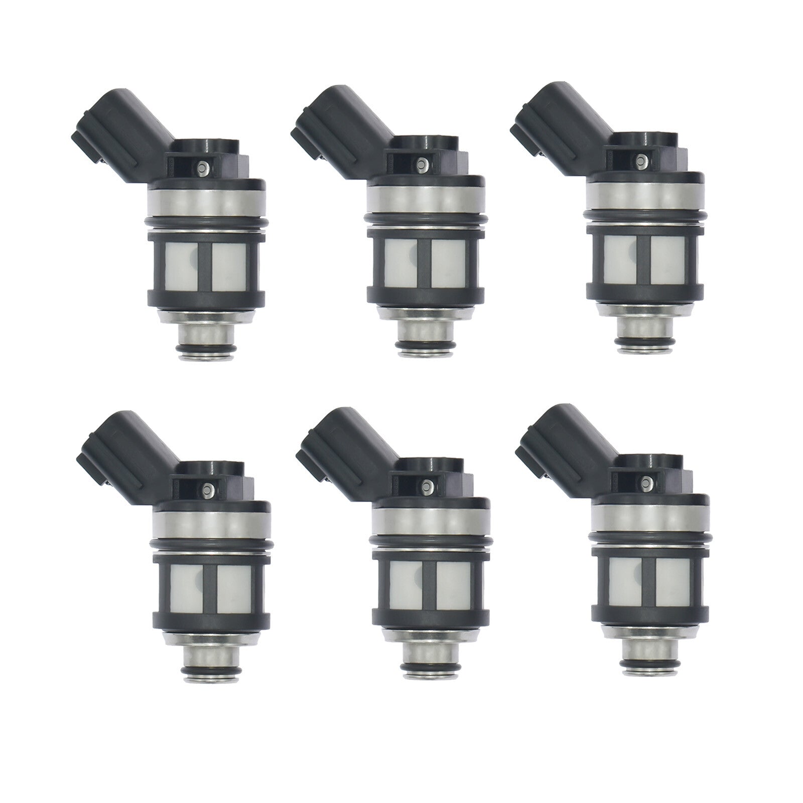 6pcs Fuel Injectors for Nissan Xterra QUEST for INFINITI QX4 3.3L V6 JS23-1