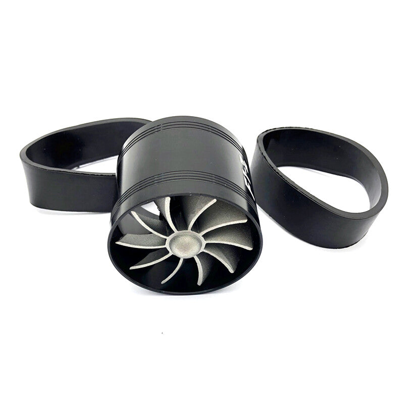 Intake car turbocharger single fan engine gas fuel saving turbo supercharger - n