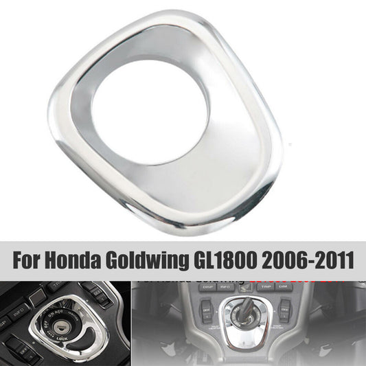 Chrome ignition key accent fairing for Honda GL1800 Goldwing 2001 - 2011 - n