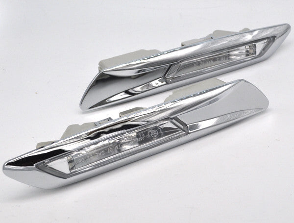 2x LED turn signal Fender Side Marker light indicator For 5S F10 F11 10-12 v