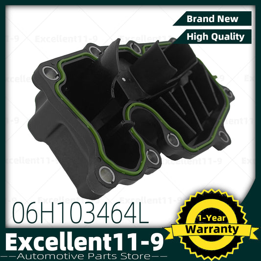 Engine Oil Separator with Gasket 06H103464L for VW for Passat for Audi Q3 Q5 TT for A8 n