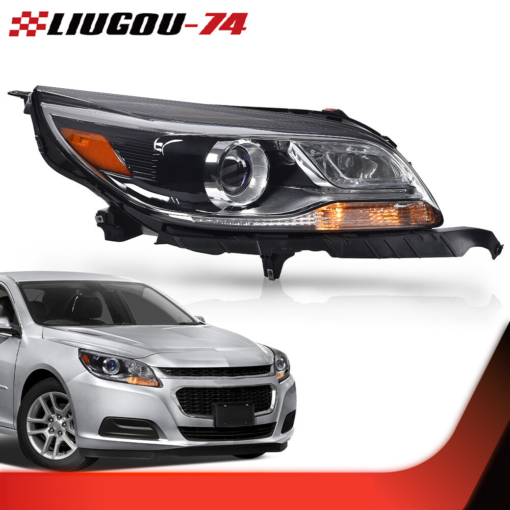 Suitable for 2013, 2014, and 2015 for Chevrolet Malibu models. Limited edition 2016 HID headlights, passenger's right side.