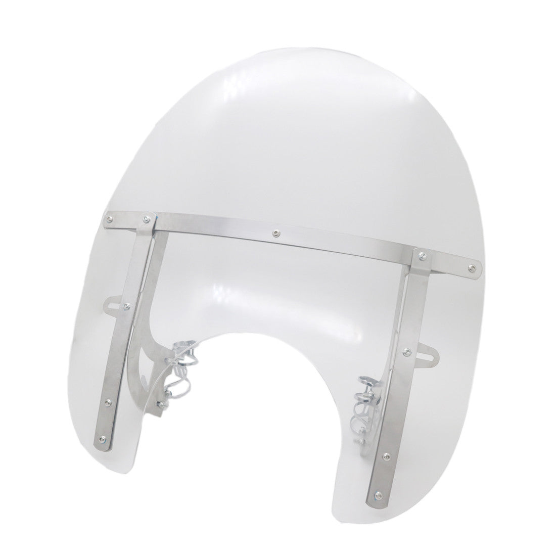 Deflector Windshield Windscreen With 41-51mm Front Fork Tube Mount Motorcycle Q