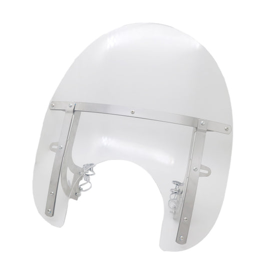 Deflector Windshield Windscreen With 41-51mm Front Fork Tube Mount Motorcycle Q