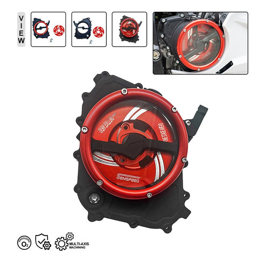 Engine Crankcase Stator Clutch Cover Guard For CFMOTO 675SS 675NK 675SR-R Q