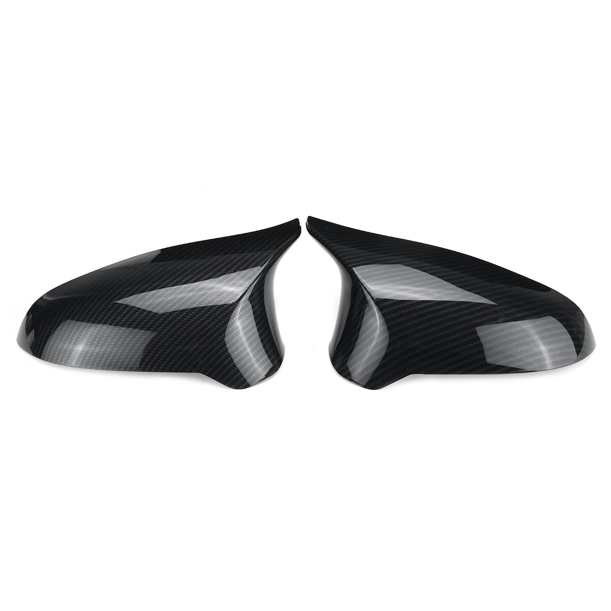 Two carbon fiber rearview mirror caps for 2015-2019 for BMW F80 M3 F82 M4