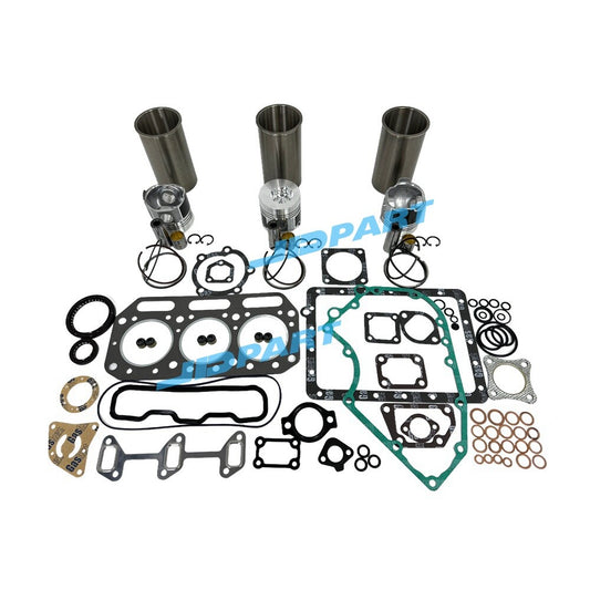 Excavator engine parts for 3T75HA cylinder liners with gaskets -