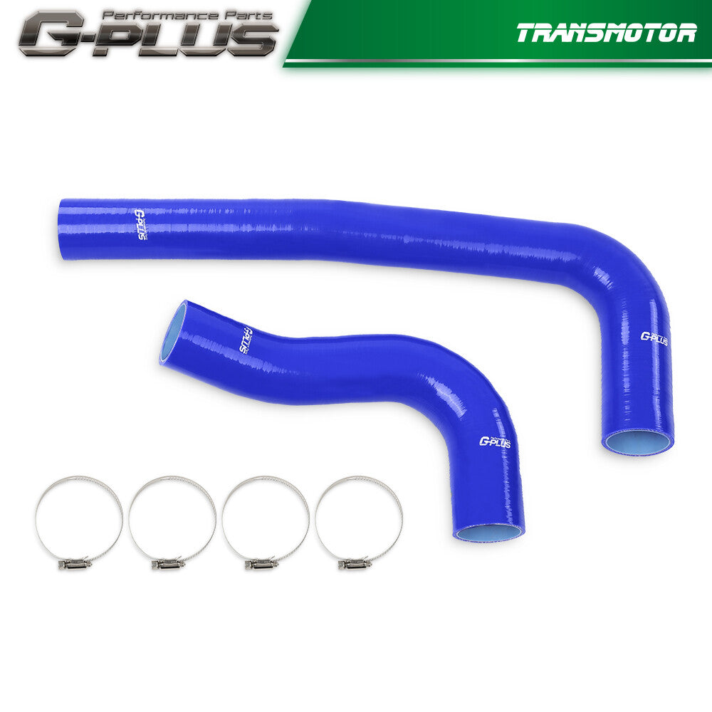 Fits 2003 - 2010 for Dodge for Ram 59L / 67L Diesel Radiator Silicone Hose Blue - v