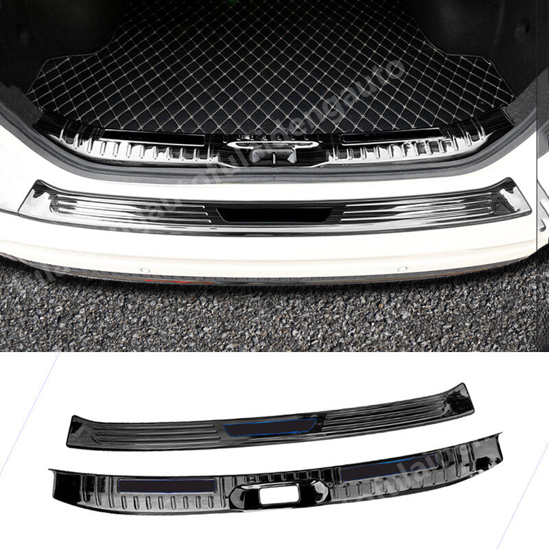 for Nissan Altima 2019-2022 Black Rear Bumper Protector Plate Cover Trim Guard