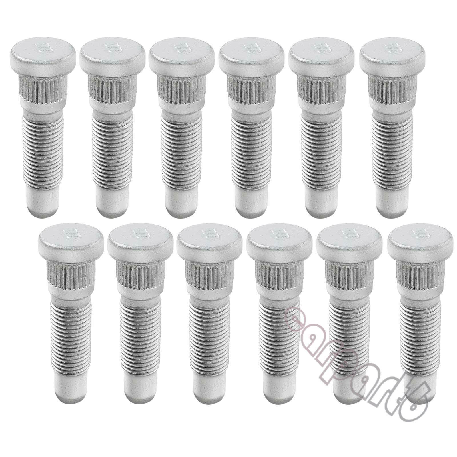 12x for Cadillac for Escalade 02-03 07-20 for GMC for Sierra 1500 Wheel Stud Front or Rear Q