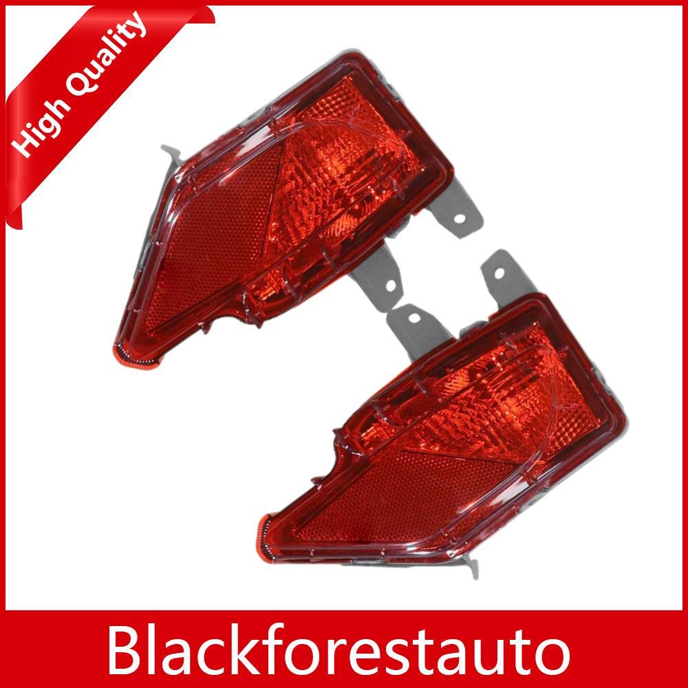 Fits For RAV4 2016-2018 2x Rear Left Right Bumper Fog Light Reflector Lamp