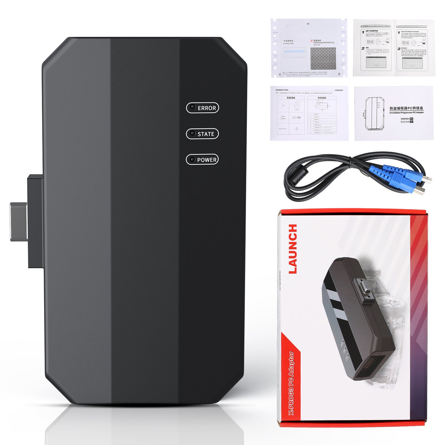 aunch X431 IMM0 Pro/grammer X-PRO G3 PC Adaptor Overseas Online Configuration
