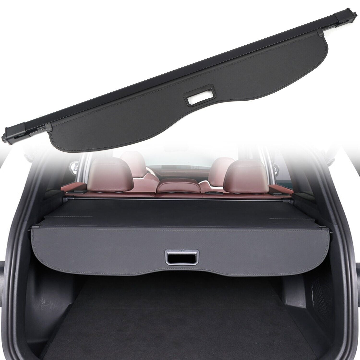 for Chevrolet Blazer 2019-24 black Rear Trunk Cargo Cover Security Shield Shade