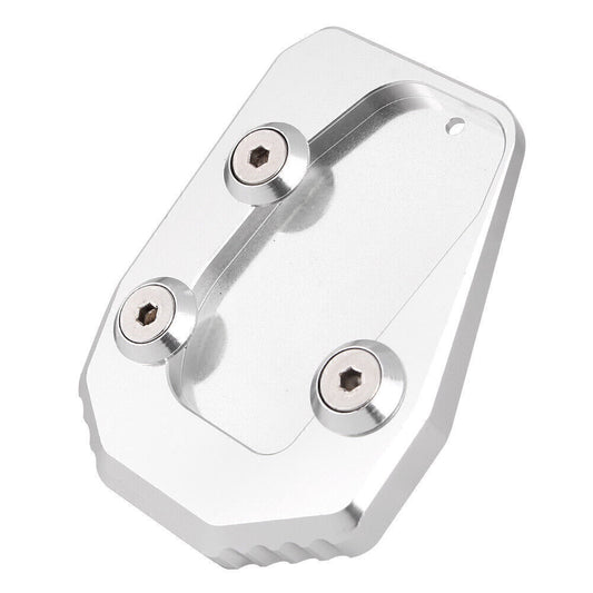 Fit for Yamaha MT09 2013 2014 Silver Side Kickstand Stand Foot Plate Extension Pad Q
