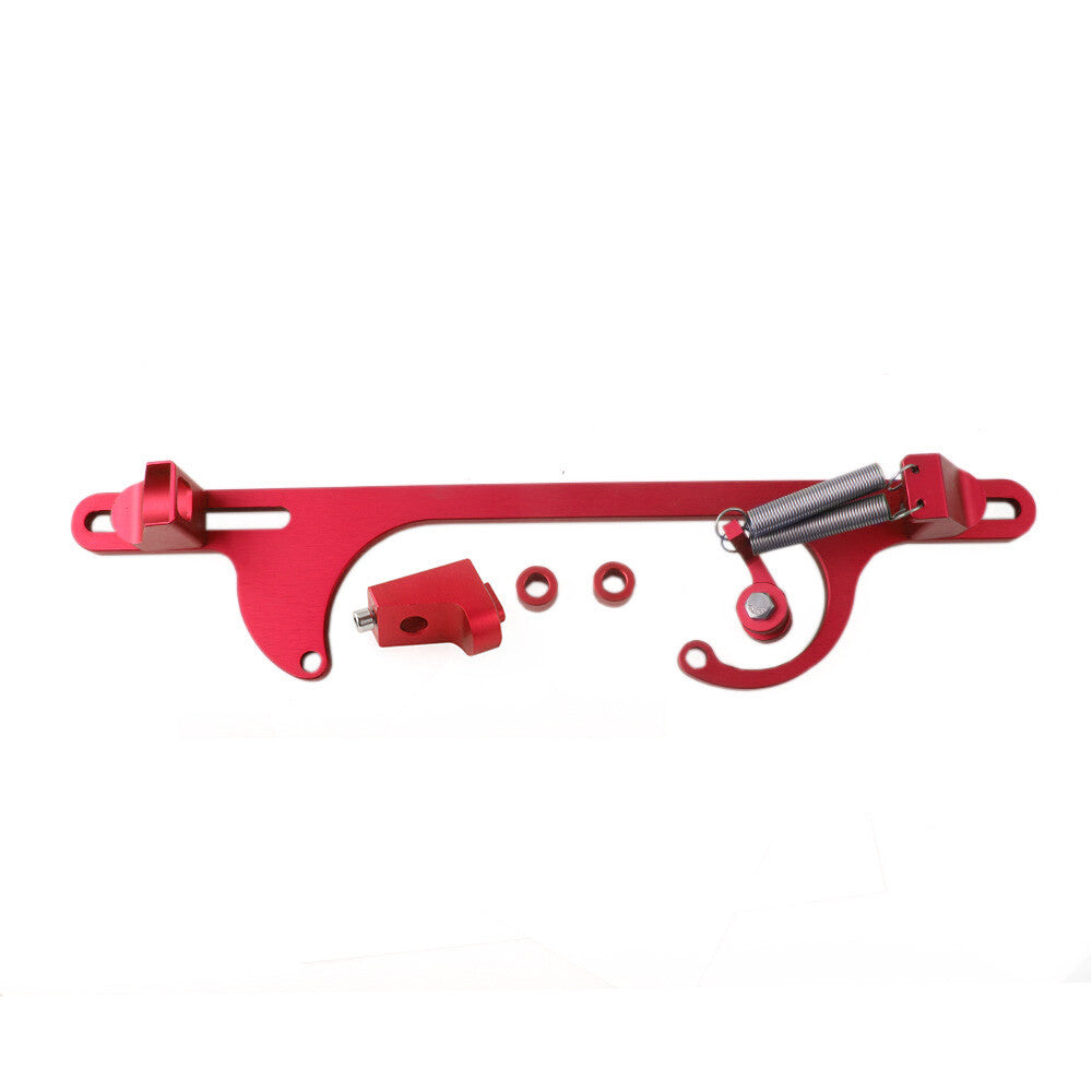 Red Aluminum 4160 Series Throttle Cable Carb Bracket Carburetor 350 for Holley Q