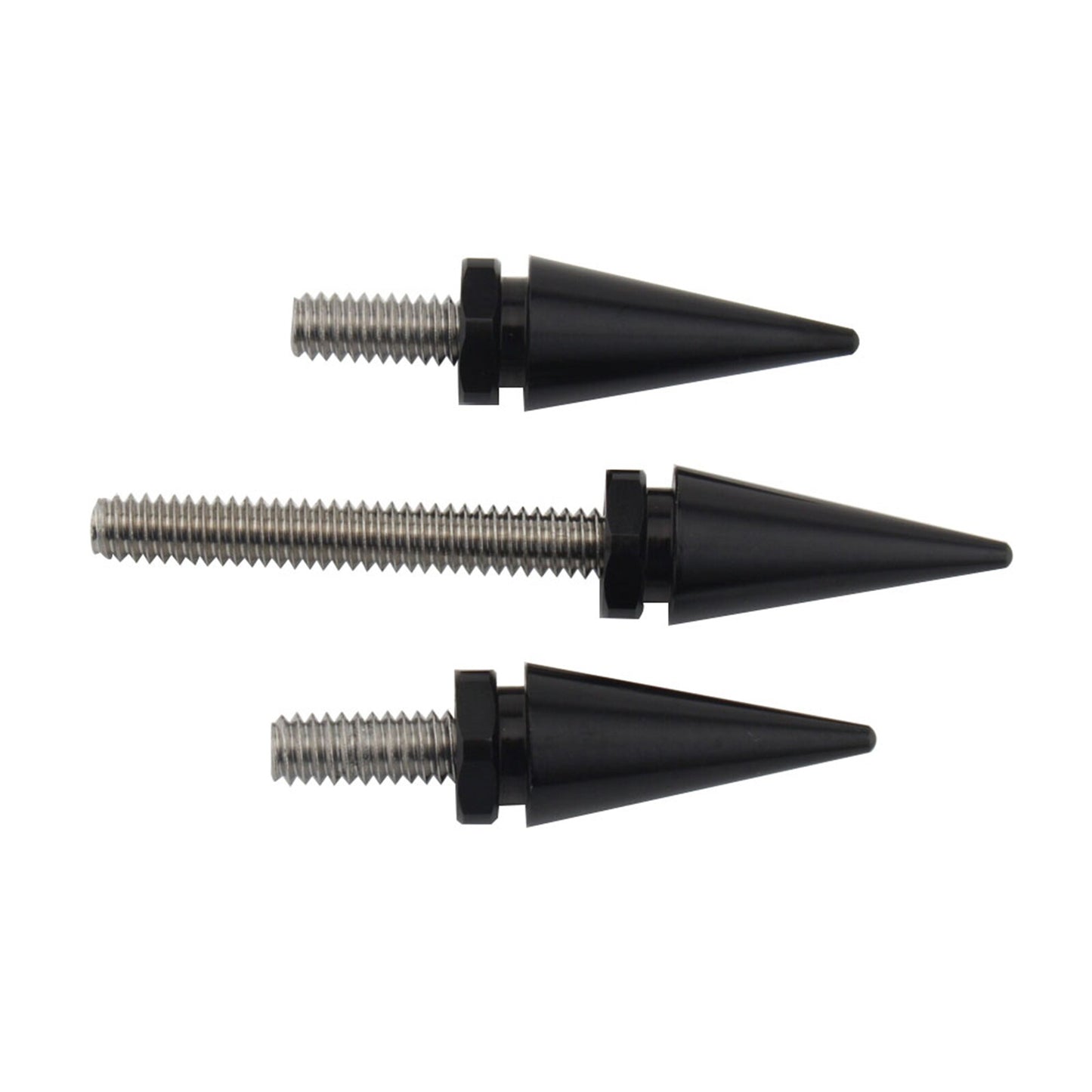 Black Spike Windshield Trim Mount Bolt for Harley Street Glide Electra Glide 14+ Q