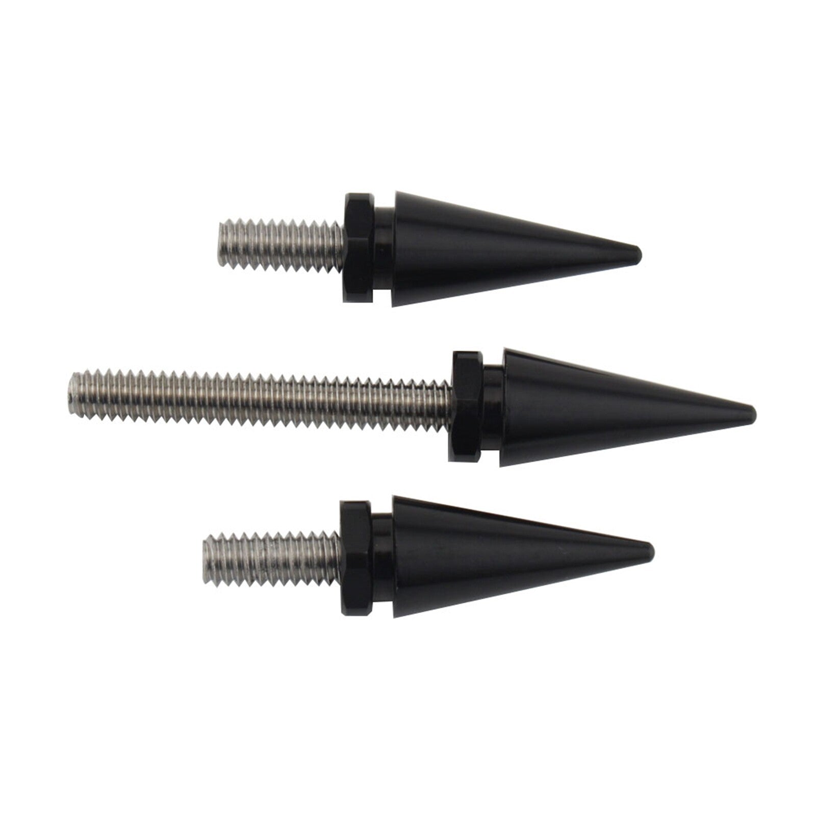 Black Spike Windshield Trim Mount Bolt for Harley Street Glide Electra Glide 14+ Q