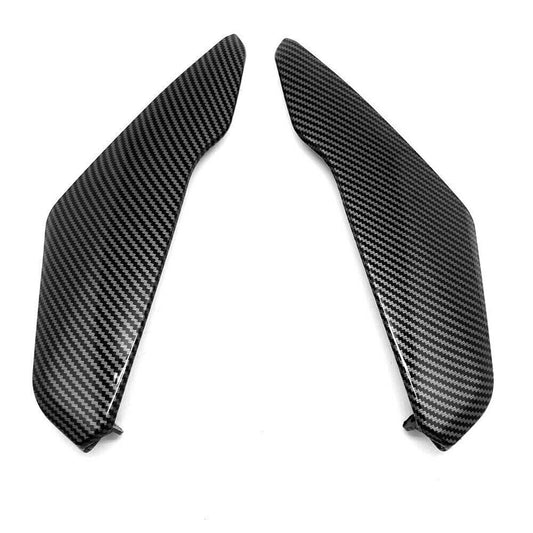 for SUZUKI GSXR 600 750 Carbon Fiber Gas Tank Side Trim Cover Fairing 2004 2005