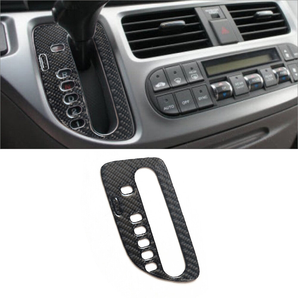 For Tacoma 2012-2015 6Pcs Front Window Button Control Trim Carbon Fiber v