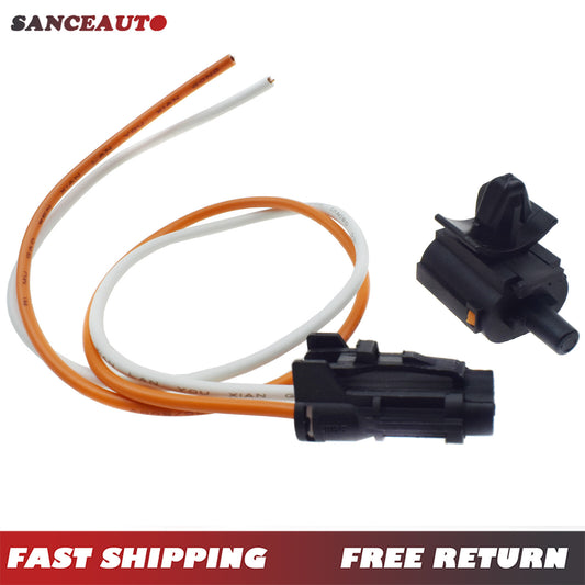 2-pack of ambient air temperature sensors and plugs suitable for 2006-2018 for Hyundai for Kia 969853X000- n