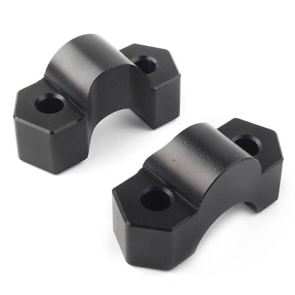 28mm Height Riser Adapter Handlebar Clip for BMW F 850 GS 2018-2020 2019 Blk