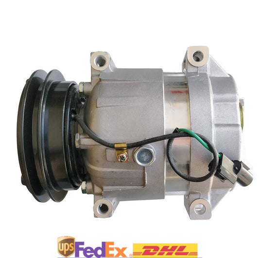 A/C Compressor 11Q6-90040 for Hyundai R80-7 SL730 SL733 SL735 SL760 SL763 SL765