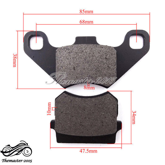 Disc Caliper Brake Pads For Chinese 50 70 90 110 125 150cc 200cc 250cc ATV Quad Q