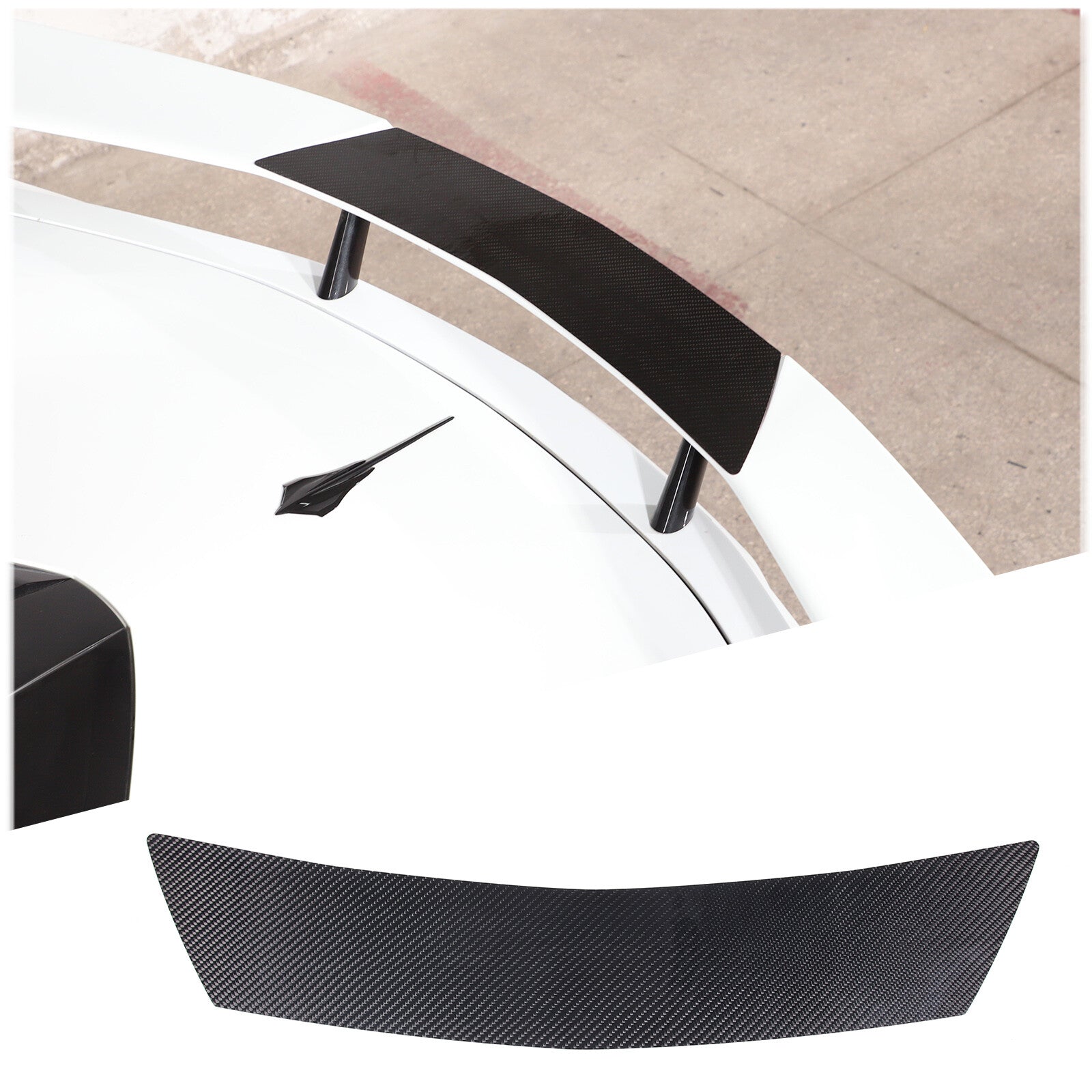 Carbon fiber window lift switch button cover decoration suitable for Corvette C6 2005-2013- v