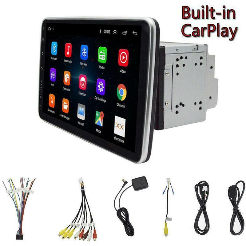 2 Din 10.1HD Carplay Android 9.1 Car Radio GPS Navi 360¡ã Rotate Horizontal