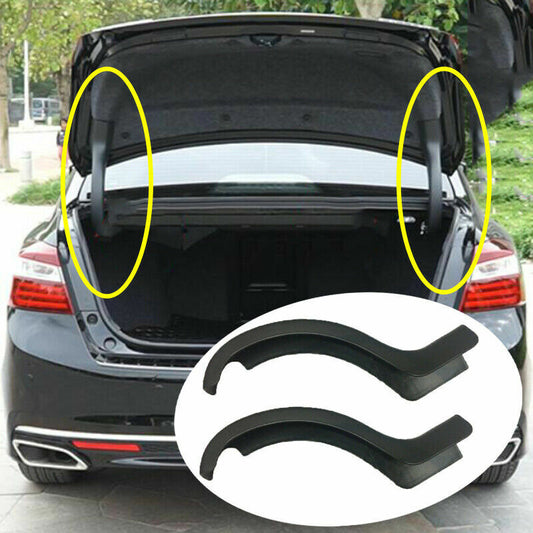 2X Rear Trunk Rear Door Arm Hinge Cover Garnish for Honda Accord Sedan 2014-2017