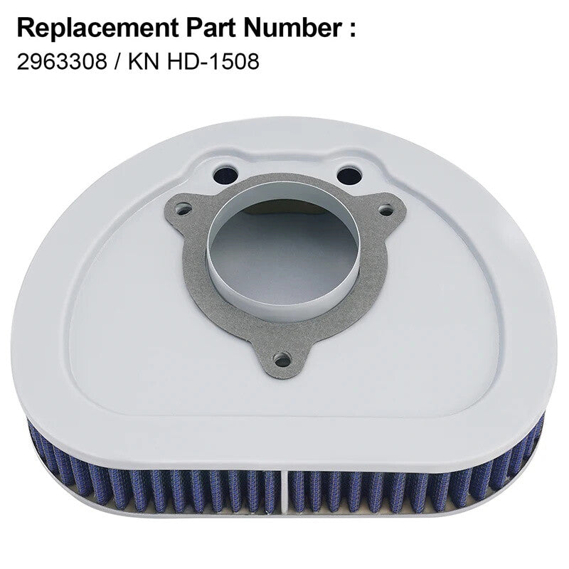 High-flow air filter 29633-08, suitable for 08-13 for Harley Road Glide, custom Electra Glide. n