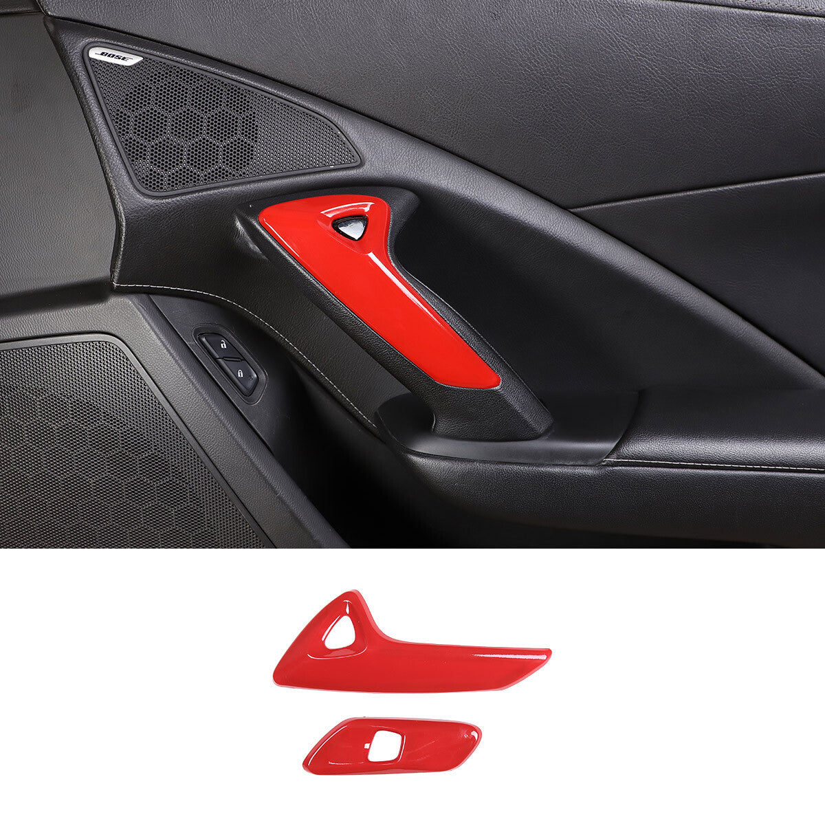 Carbon Fiber Center Console Panel Trim for Lexus NX200t 300h 2015-21- v