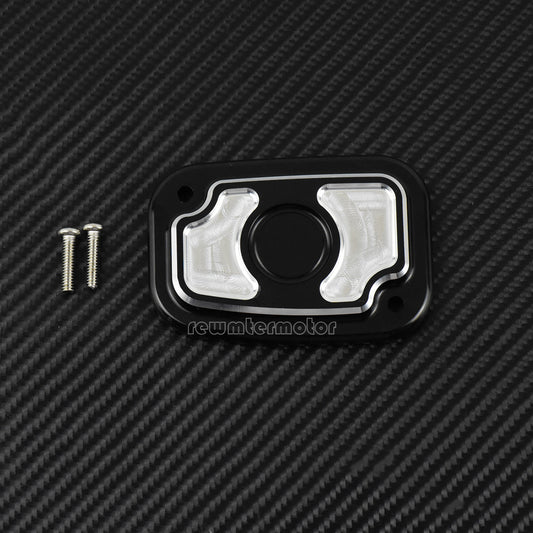 Left Brake Master Cylinder Cover Fit for Harley Touring FLTR 08-17 Trike 09-13