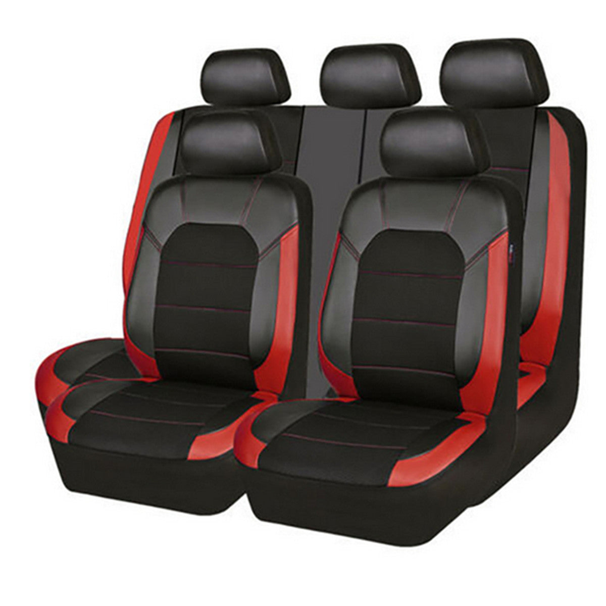Full Set Leather Car for Seat Cover Front Rear Protector For Interior Accessories