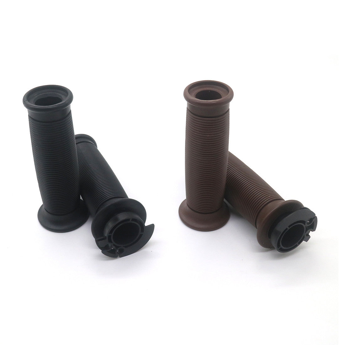 7/8 22mm Motorcycle Handlebar Hand Grip Bar End For Cafe Racer Bobber Custom Q